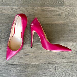 Dark Pink Pumps - US 12